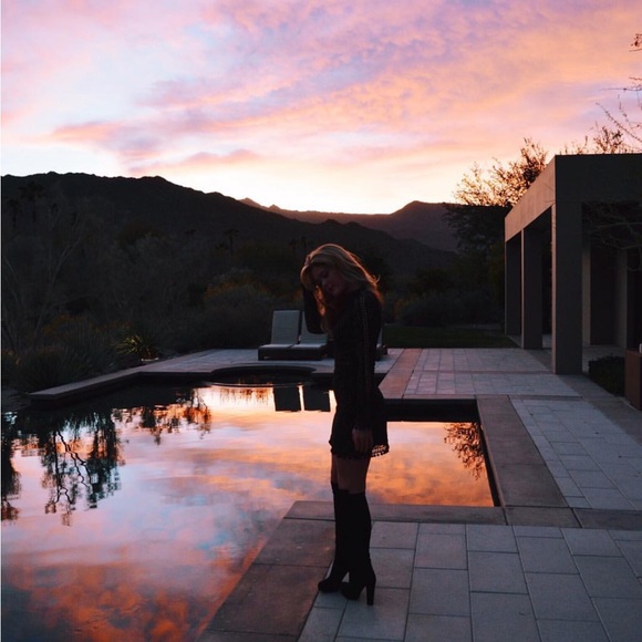 For Love and Lemons Black Dress - Picture 2 of 8